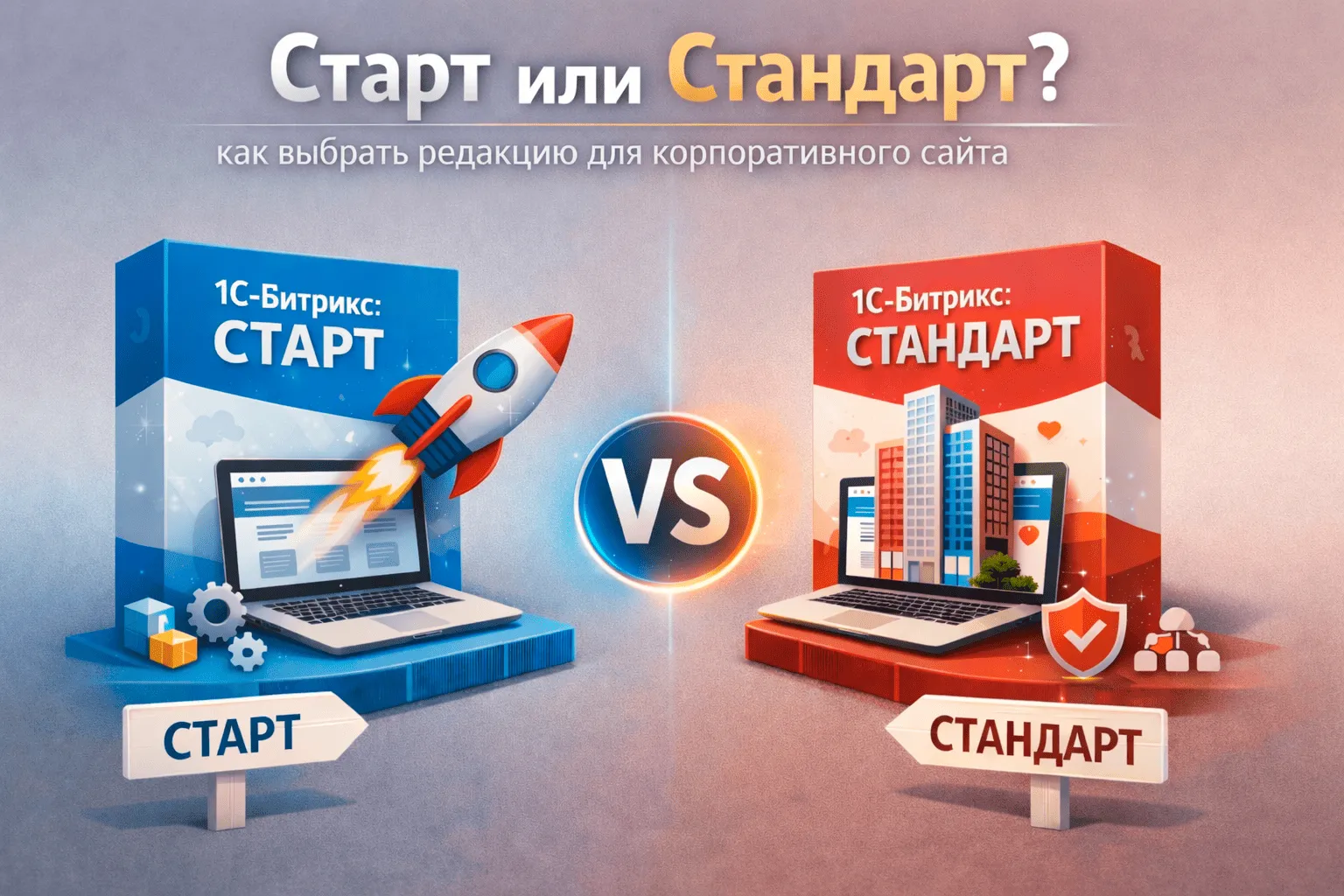 Старт или Стандарт: как выбрать редакцию для корпоративного сайта в Тамбове